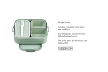 Load image into Gallery viewer, Mepal Bento Lunch Box - Take A Break Midi Nordic Sage