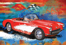 Load image into Gallery viewer, Corvette Cruising Tin 550pc Puzzle