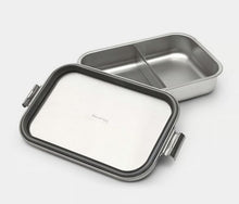 Load image into Gallery viewer, Brabantia Make & Take Lunch Box - Large - Matt Steel