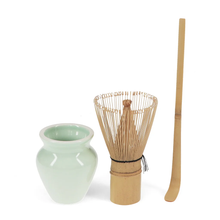 Load image into Gallery viewer, Rex London Handmade matcha Whisk and Stand Set
