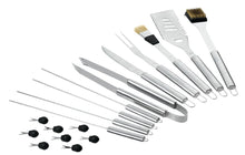 Load image into Gallery viewer, Leopold Vienna Stainless Steel Barbecue Case - 18 Piece