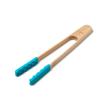 Load image into Gallery viewer, Zeal Bamboo and Silicone Kitchen Tongs - 25cm