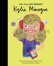 Load image into Gallery viewer, Little People Big Dreams: KYLIE MINOGUE Hardback Book