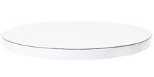 Load image into Gallery viewer, PME Round Cake Board with Banded Edge, White 10"