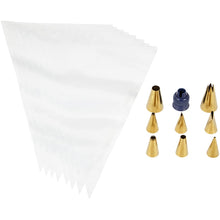 Load image into Gallery viewer, Wilton Golden Decorating Tip Set