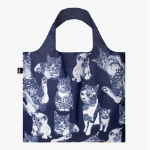 Load image into Gallery viewer, Loqi Red Poppy Bee Cats Recycled Bag