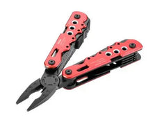 Load image into Gallery viewer, Troika Multi-tool with 13 functions, red/black