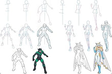 Load image into Gallery viewer, How to Draw Manga Heroes Book