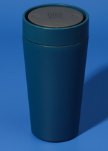 Load image into Gallery viewer, Circular&Co. Reusable Travel Mug - 12oz Midnight Blue