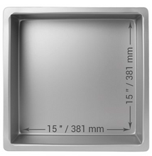 Load image into Gallery viewer, PME Square Cake Pan - 15"
