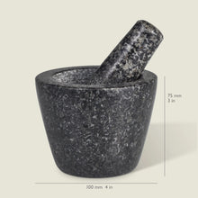 Load image into Gallery viewer, Cole & Mason Dorchester Granite Pestle & Mortar - 10cm