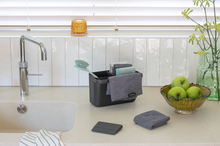 Load image into Gallery viewer, Brabantia SinkSide Cleaning Set Dark Grey