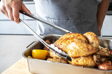 Load image into Gallery viewer, Kitchen Craft Standard Stainless Steel Food Tongs, 40cm