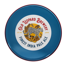 Load image into Gallery viewer, Rex Round Serving Tray Old Leopard Brewery