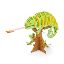 Load image into Gallery viewer, Moulin Roty Chameleon 3D Puzzle