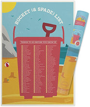 Load image into Gallery viewer, Bucket & Spade Fun Scratchable Poster