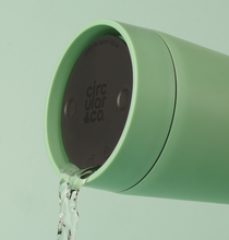 Load image into Gallery viewer, Circular&Co. Reusable Travel Mug - 12oz SeaglassGreen