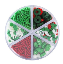Load image into Gallery viewer, PME 6-in-1 Christmas Sprinkle Set - Deck the Halls