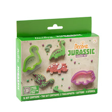 Load image into Gallery viewer, Decora Cookie Cutter & Stencil Set - Dino