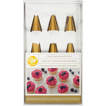 Load image into Gallery viewer, Wilton Golden Decorating Tip Set
