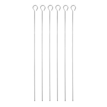 Load image into Gallery viewer, MasterClass Stainless Steel Flat Sided Skewers, Set of 6, 40cm