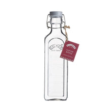 Load image into Gallery viewer, Kilner Clip Top Bottle - Modern Square, 600ml