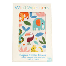 Load image into Gallery viewer, Rex Paper Table Cover - Wild Wonders
