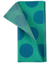 Load image into Gallery viewer, Rex Tissue Paper (10 Sheets) - Blue on Turquoise Spotlight