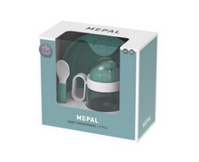 Load image into Gallery viewer, Mepal Mio Baby Dinnerware Set of 3 - Deep Turquoise