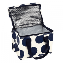 Load image into Gallery viewer, Rex Lunch Bag - Navy On White Spotlight