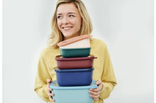 Load image into Gallery viewer, Mepal Cirqula Rectangular Multi Bowl 1000ml - Vivid Lilac