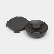 Load image into Gallery viewer, Brabantia Make & Take Salad Bowl 1.3L - Dark Grey