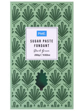 Load image into Gallery viewer, PME Sugar Paste - Dark Green 250g