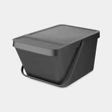 Load image into Gallery viewer, Brabantia Sort & Go Stackable Bin - Grey