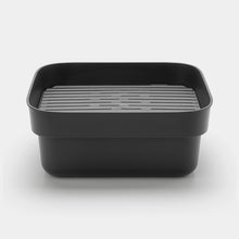 Load image into Gallery viewer, Brabantia Washing Up Bowl with Drying Tray - Dark Grey