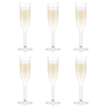 Load image into Gallery viewer, Bodum Oktett Durable Champagne Flutes - Set of 6