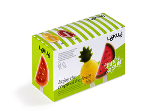 Lekue Tropical Fruit Ice Cream Mould Set of 4