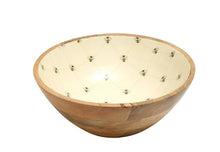 Load image into Gallery viewer, Dexam Bees Knees Mango Wood  Salad Bowl
