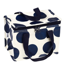 Load image into Gallery viewer, Rex Lunch Bag - Navy On White Spotlight