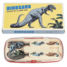 Load image into Gallery viewer, Rex Children's Cutlery Set - Prehistoric Land