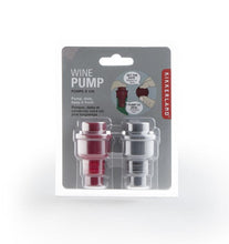 Load image into Gallery viewer, Kikkerland Wine Pump Set