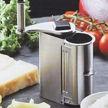 Load image into Gallery viewer, World of Flavours Italian Rotary S/S Parmesan Cheese Grater
