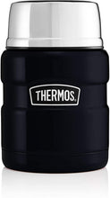 Load image into Gallery viewer, Thermos Navy Blue Food Flask - 470ml
