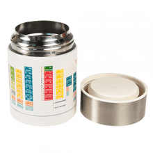 Load image into Gallery viewer, Rex 450ml Stainless Steel Food Flask - Periodic Table