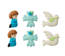 Load image into Gallery viewer, Decora Sugar Decorations- Communion Blue