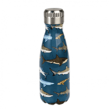 Load image into Gallery viewer, Rex 260ml Stainless Steel Bottle - Sharks
