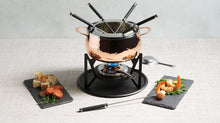 Load image into Gallery viewer, Artesà Copper Finish Fondue Set