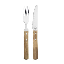 Load image into Gallery viewer, Taylor's Eye Witness Steak Knife and Fork Set