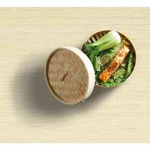 Load image into Gallery viewer, World of Flavours Two Tier Bamboo Steamer - 20cm