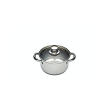 Load image into Gallery viewer, KitchenCraft Stainless Steel Three Tier Steamer - 16cm